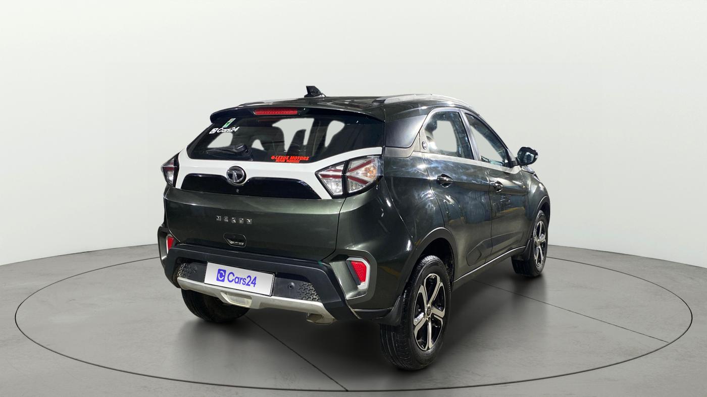 2023 Tata NEXON XZA PLUS SUNROOF PETROL, Petrol, Automatic, 13,380 km, Right Back Diagonal