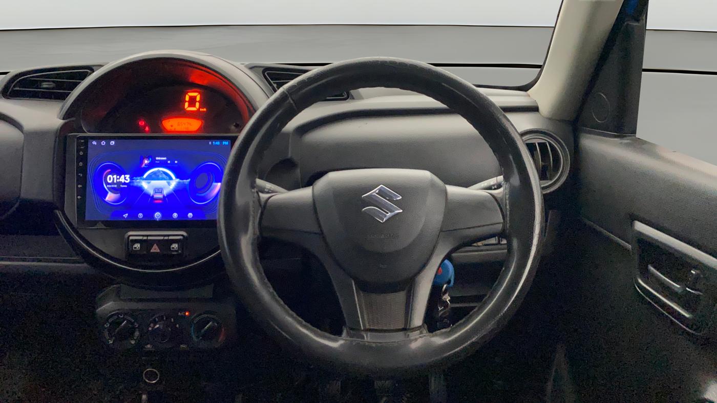 2021 Maruti S PRESSO VXI, CNG, Manual, 50 km, Steering Wheel Close Up