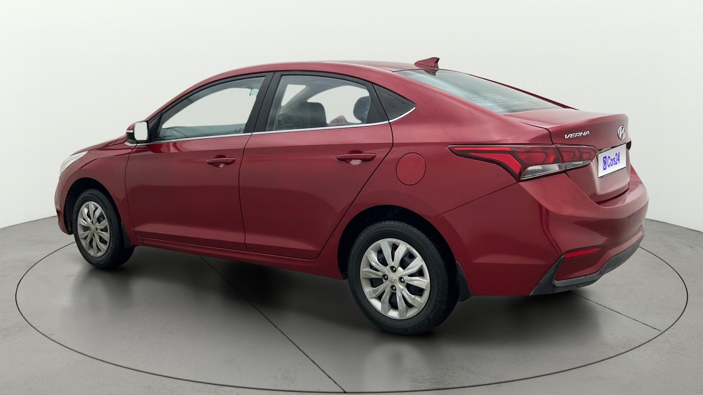 2019 Hyundai Verna 1.4 EX PETROL, Petrol, Manual, 89,110 km, Left Back Diagonal