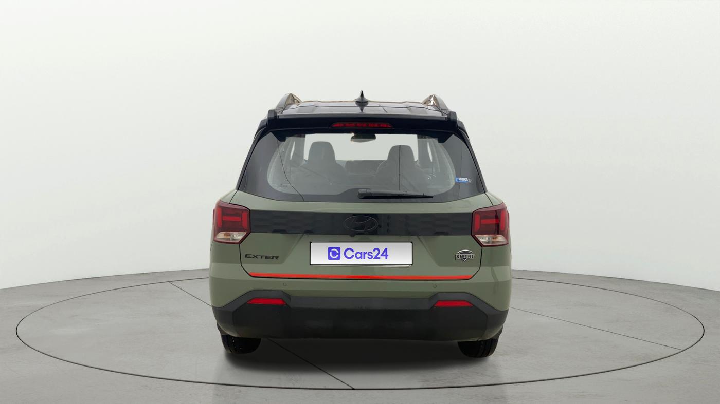 2024 Hyundai EXTER SX (O) Connect 1.2 AMT Knight Edition, Petrol, Automatic, 4,295 km, Back/Rear