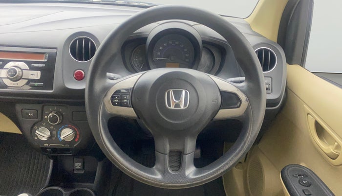 2016 Honda Amaze 1.2L I-VTEC S, Petrol, Manual, 76,539 km, Steering Wheel Close Up