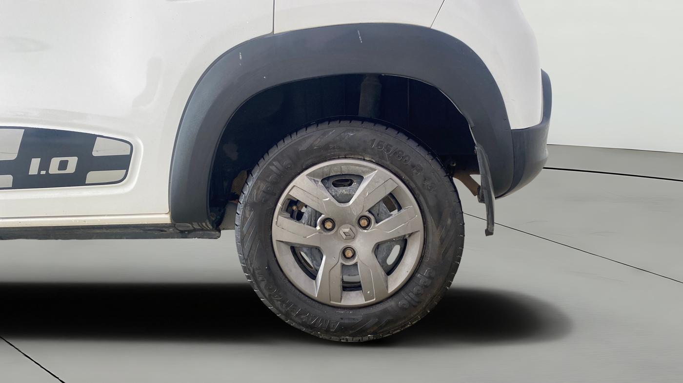 2017 Renault Kwid RXT 1.0 AMT (O), Petrol, Automatic, 74,482 km, Left Rear Wheel