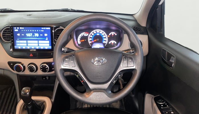 2018 Hyundai Grand i10 MAGNA 1.2 KAPPA VTVT, CNG, Manual, 51,511 km, Steering Wheel Close Up