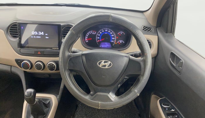 2015 Hyundai Grand i10 MAGNA 1.2 KAPPA VTVT, Petrol, Manual, 96,776 km, Steering Wheel Close Up