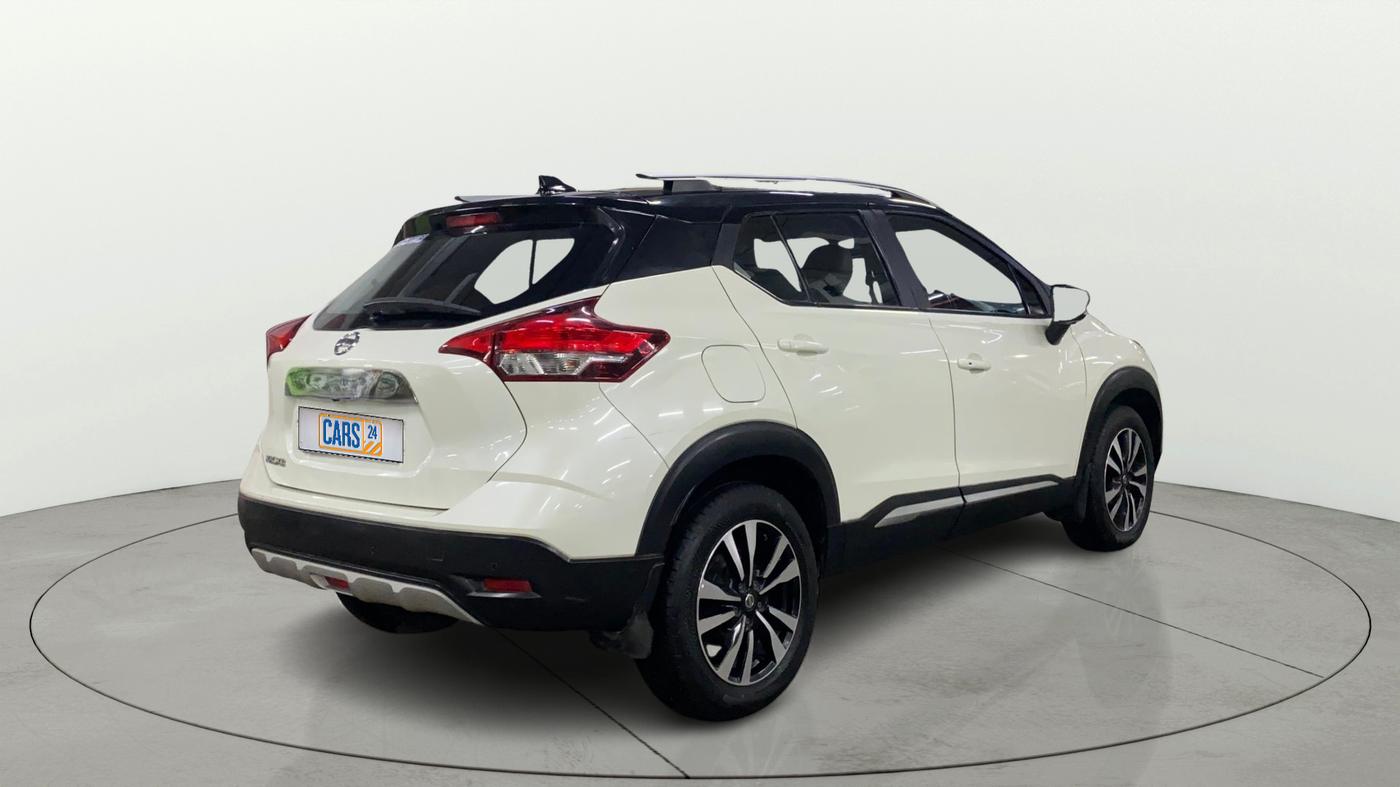 2020 Nissan Kicks XV PREMIUM (O) TURBO 1.3 DUAL TONE, Petrol, Manual, 54,704 km, Right Back Diagonal