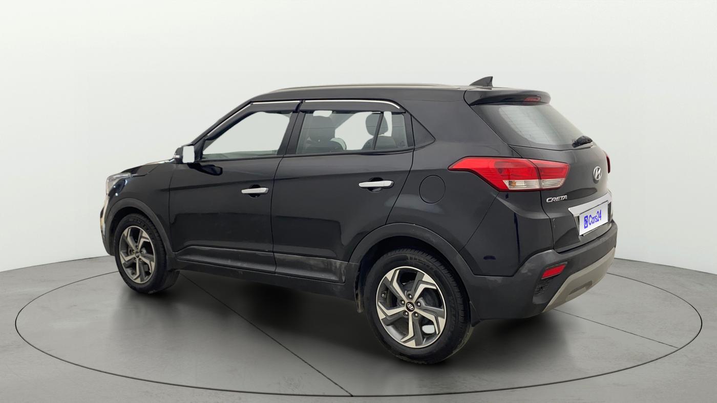 2018 Hyundai Creta SX AT 1.6 PETROL, Petrol, Automatic, 65,608 km, Left Back Diagonal