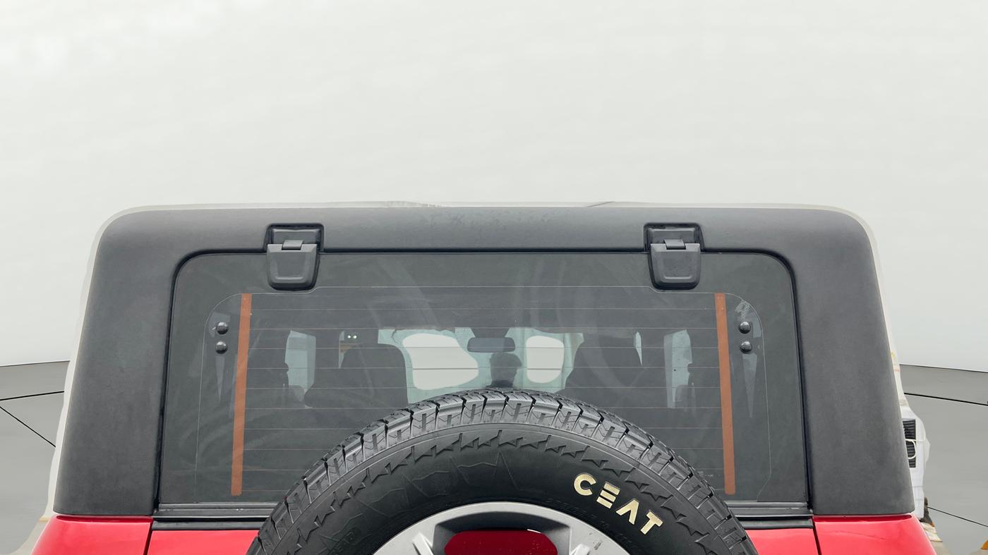2024 Mahindra Thar LX D AT 4WD HT, Diesel, Automatic, 33,639 km, Rear Windshield