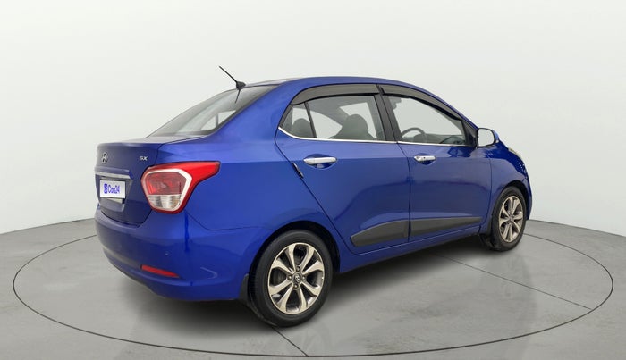 2015 Hyundai Xcent SX 1.2 (O), Petrol, Manual, 56,620 km, Right Back Diagonal