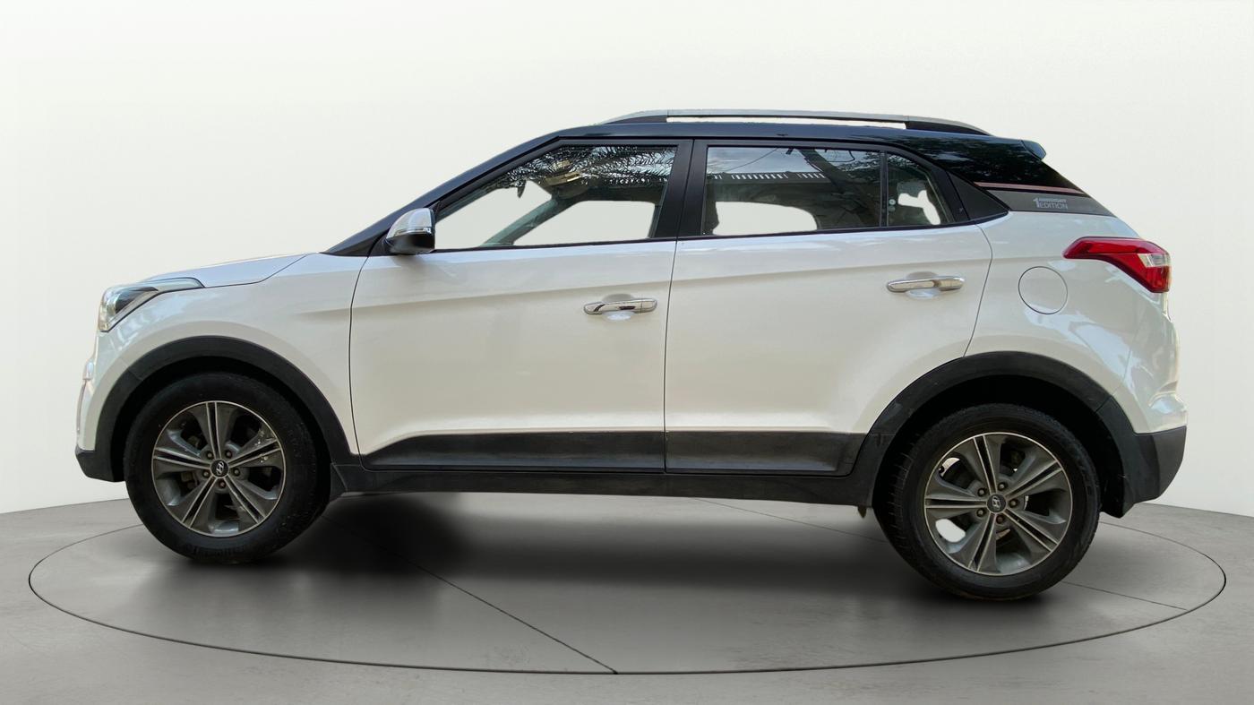 2016 Hyundai Creta SX PLUS  ANNIVERSARY EDITION 1.6 PETROL, Petrol, Manual, 1,05,639 km, Left Side