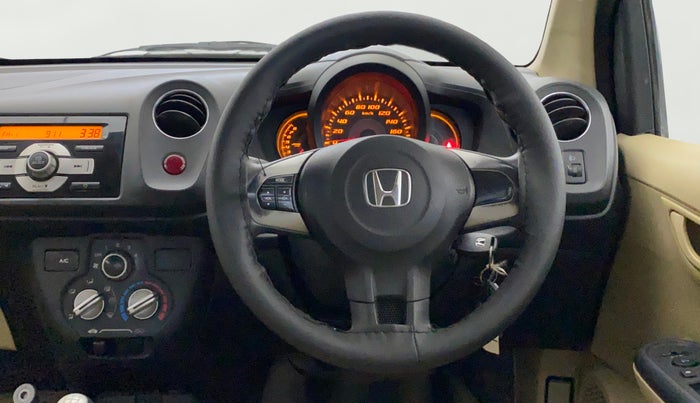 2014 Honda Amaze 1.2L I-VTEC S, Petrol, Manual, 64,625 km, Steering Wheel Close Up