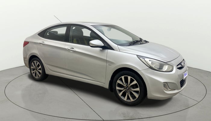 2013 Hyundai Verna FLUIDIC 1.6 VTVT SX, Petrol, Manual, 1,07,943 km, Right Front Diagonal