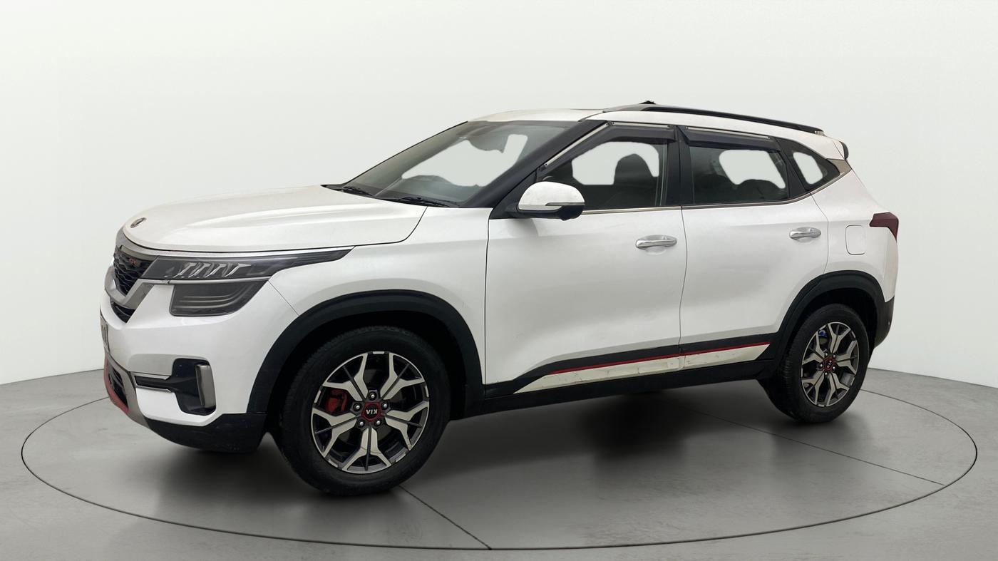 2020 KIA SELTOS GTX PLUS AT 1.5 DIESEL, Diesel, Automatic, 96,337 km, Left Front Diagonal