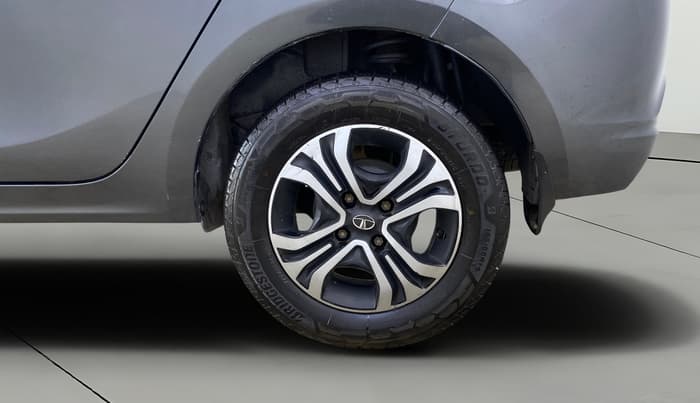 2023 Tata TIGOR XZ PLUS CNG, CNG, Manual, 66,176 km, Left Rear Wheel