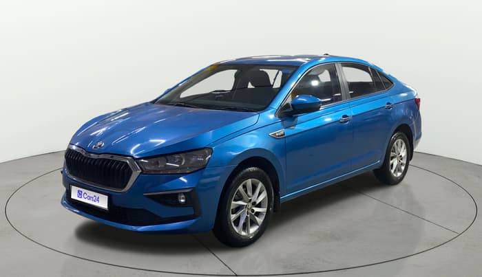 2022 Skoda SLAVIA AMBITION 1.0L TSI AT, Petrol, Automatic, 25,213 km, Left Front Diagonal