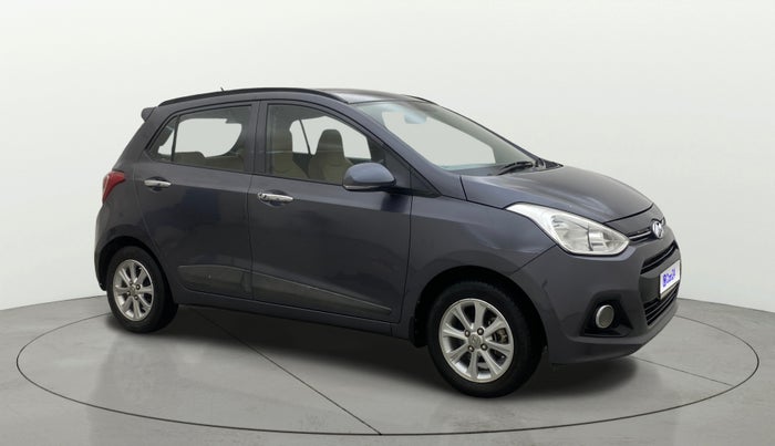 2015 Hyundai Grand i10 ASTA AT 1.2 KAPPA VTVT, Petrol, Automatic, 89,502 km, Right Front Diagonal