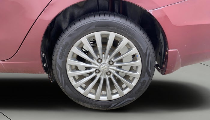 2017 Maruti Ciaz ALPHA  AT 1.4  PETROL, Petrol, Automatic, 35,515 km, Left Rear Wheel