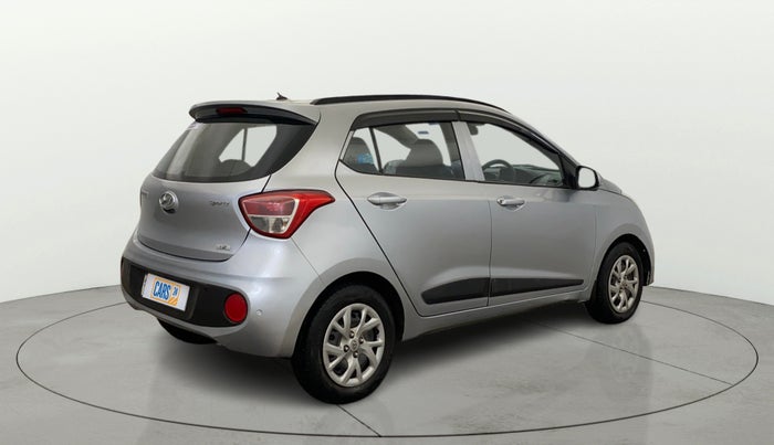 2018 Hyundai Grand i10 SPORTZ 1.2 KAPPA VTVT, Petrol, Manual, 48,040 km, Right Back Diagonal
