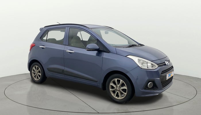 2014 Hyundai Grand i10 ASTA (O) 1.2 KAPPA VTVT, Petrol, Manual, 42,594 km, Right Front Diagonal