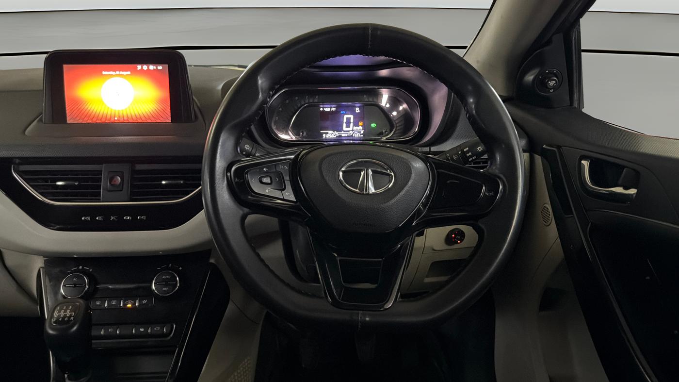 2022 Tata NEXON XZ PLUS PETROL, CNG, Manual, 91,247 km, Steering Wheel Close Up
