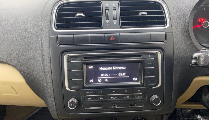 2016 Volkswagen Ameo COMFORTLINE 1.2L, Petrol, Manual, 1,40,751 km, Air Conditioner