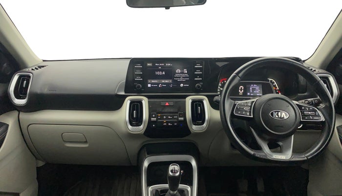 2020 KIA SONET HTX 1.0 IMT, Petrol, Manual, 93,180 km, Dashboard