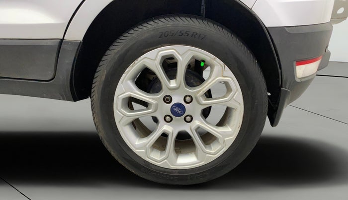 2017 Ford Ecosport TITANIUM 1.5L PETROL AT, Petrol, Automatic, 1,21,040 km, Left Rear Wheel