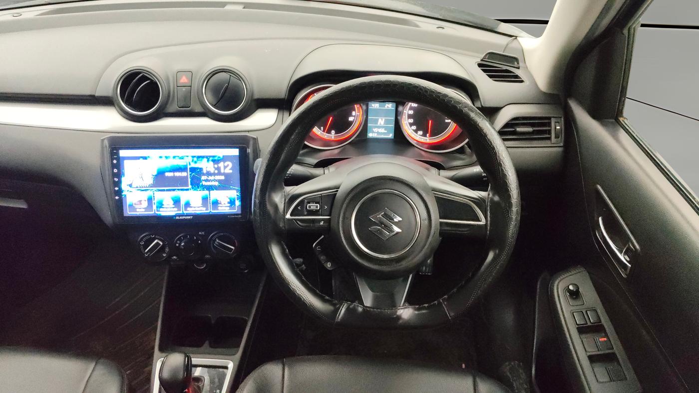 2018 Maruti Swift VXI AMT, Petrol, Automatic, 45,442 km, Steering Wheel Close Up