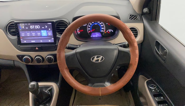 2015 Hyundai Grand i10 MAGNA 1.2 KAPPA VTVT, Petrol, Manual, 29,996 km, Steering Wheel Close Up
