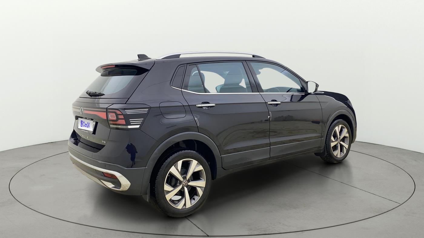 2025 Volkswagen TAIGUN TOPLINE 1.0 TSI AT, Petrol, Automatic, 20,094 km, Right Back Diagonal