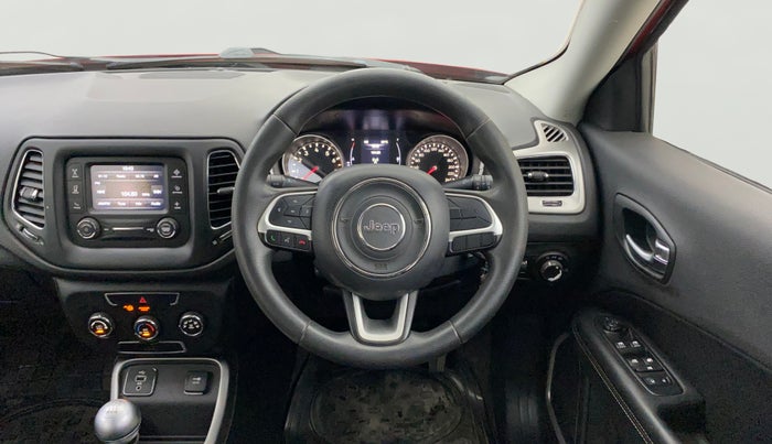 2018 Jeep Compass SPORT 1.4 PETROL, Petrol, Manual, 1,03,341 km, Steering Wheel Close Up