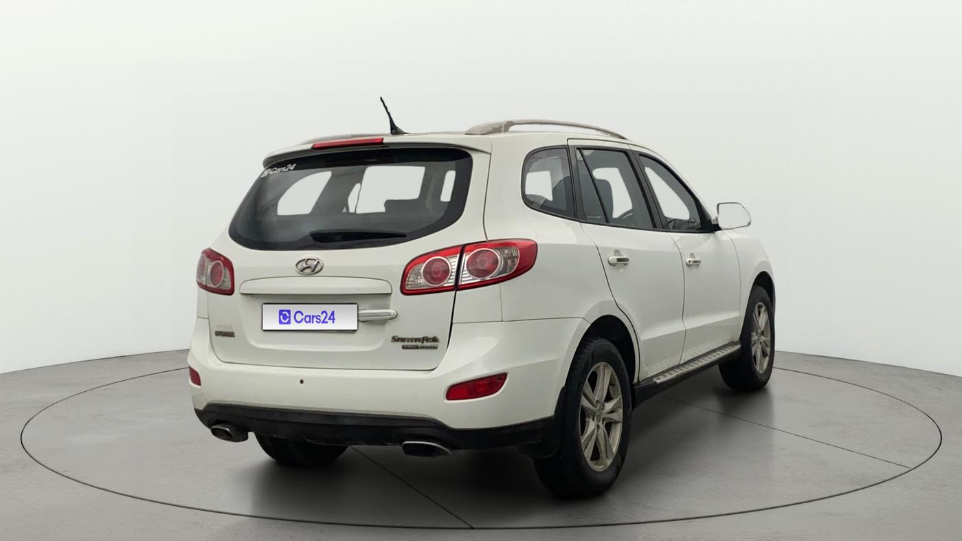 2012 Hyundai Santa Fe 4 WD, Diesel, Manual, 1,49,871 km, Right Back Diagonal