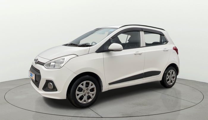 2016 Hyundai Grand i10 SPORTZ 1.2 KAPPA VTVT, Petrol, Manual, 89,264 km, Left Front Diagonal