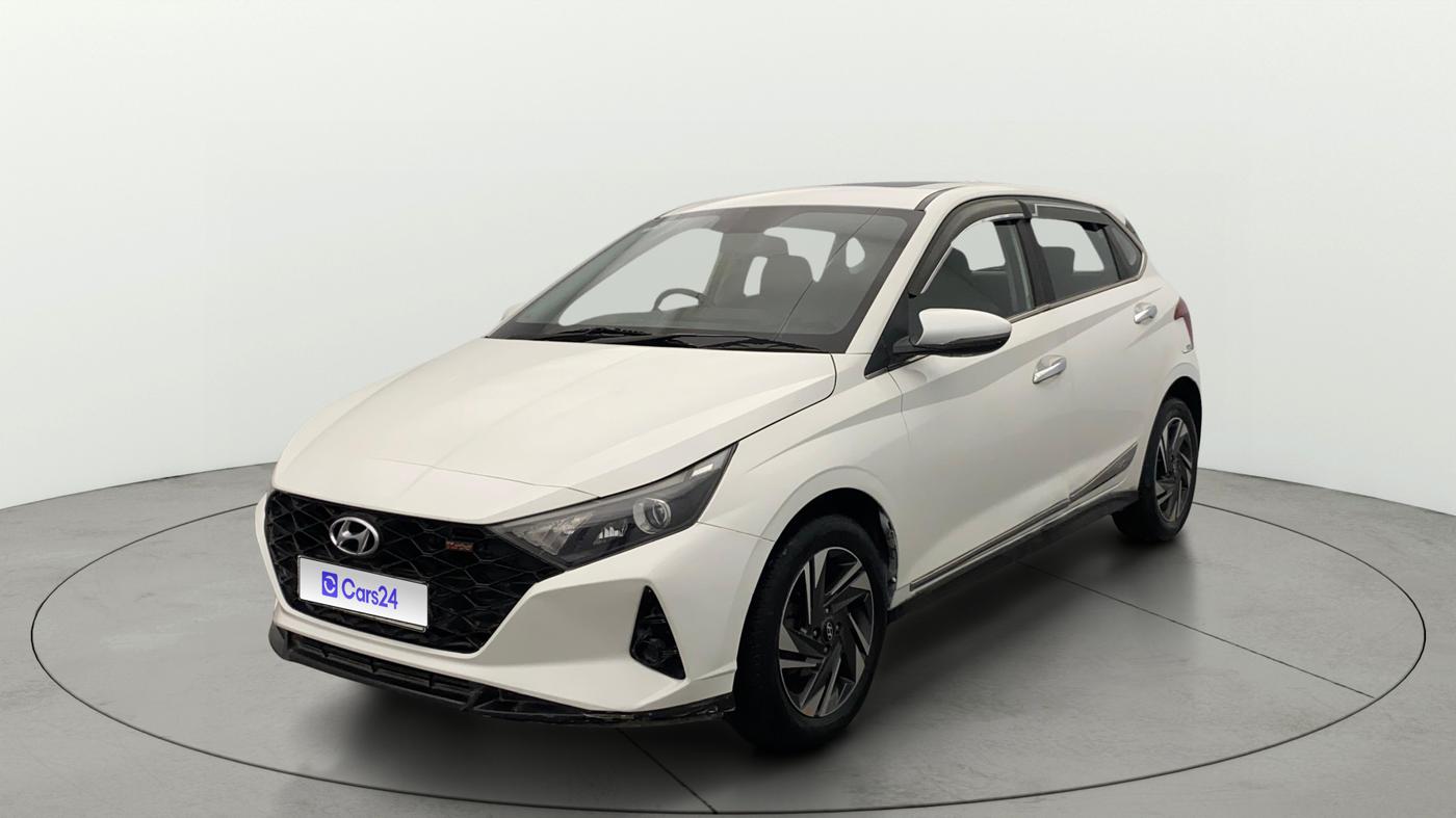 2021 Hyundai NEW I20 ASTA (O) 1.0 TURBO GDI DCT, Petrol, Automatic, 42,408 km, Left Front Diagonal