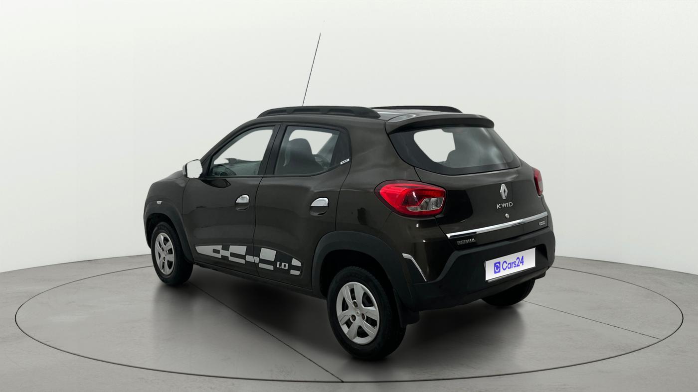 2016 Renault Kwid RXT 1.0 AMT (O), Petrol, Automatic, 22,044 km, Left Back Diagonal
