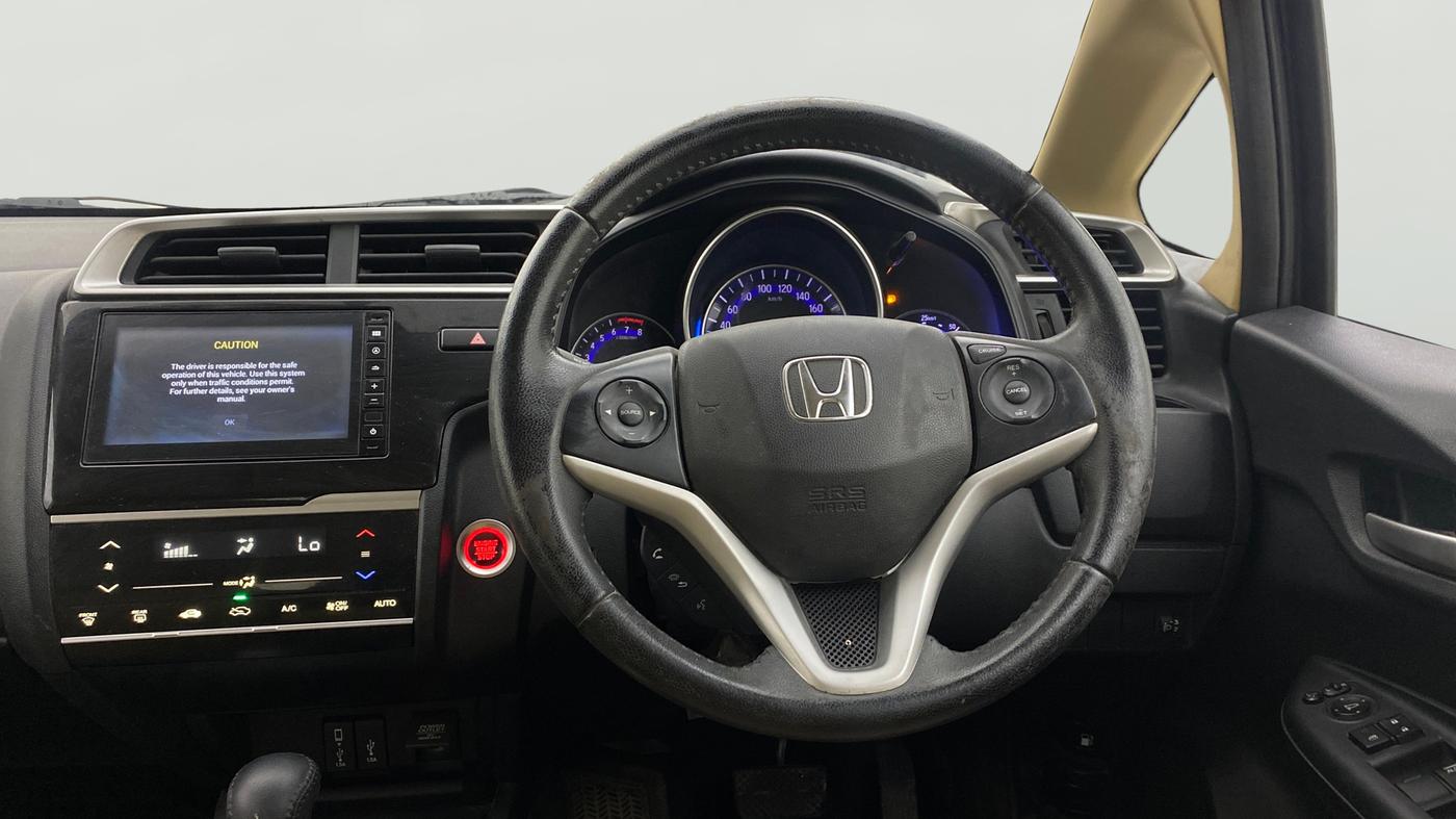 2019 Honda Jazz 1.2L I-VTEC VX CVT, Petrol, Automatic, 65,408 km, Steering Wheel Close Up