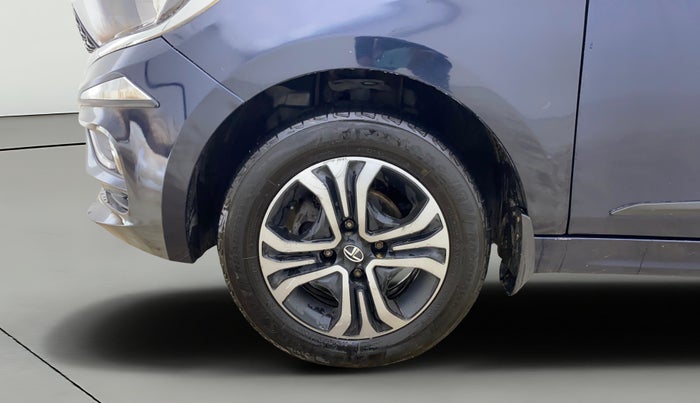 2022 Tata TIGOR XZ PLUS CNG, CNG, Manual, 1,12,982 km, Left Front Wheel
