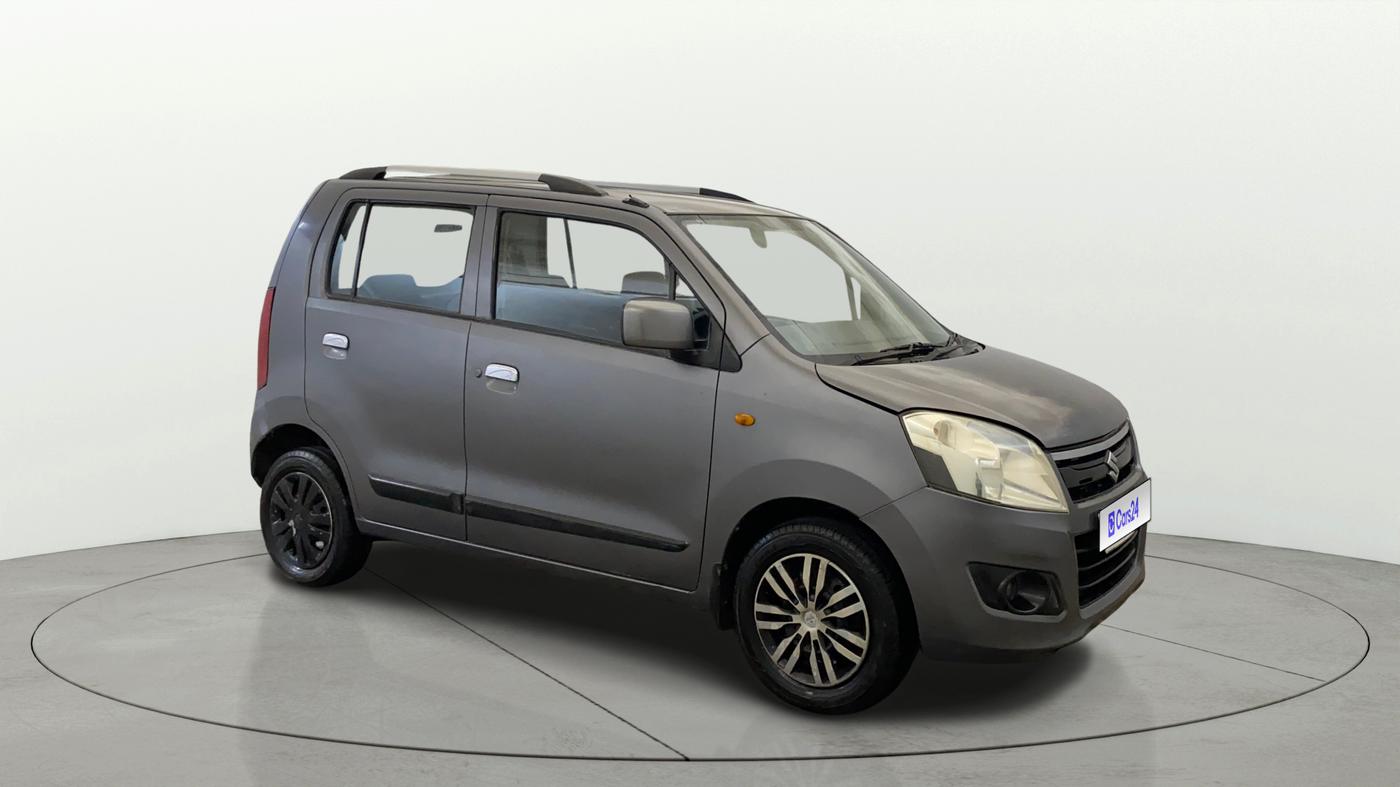 2015 Maruti Wagon R 1.0 VXI, Petrol, Manual, 1,15,070 km, Right Front Diagonal