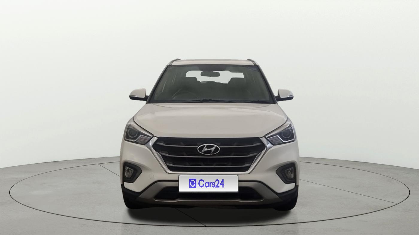 2019 Hyundai Creta SX 1.6 PETROL, Petrol, Manual, 1,08,364 km, Front