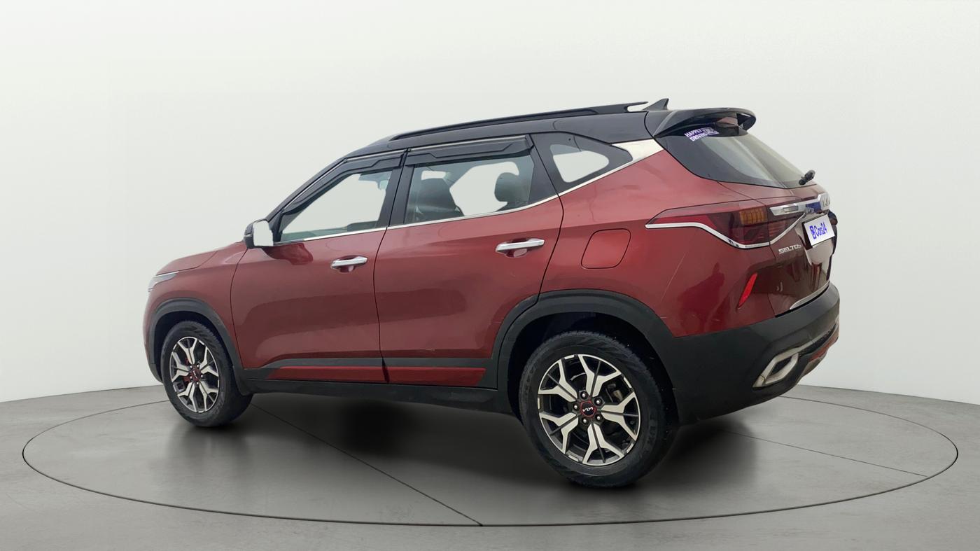 2021 KIA SELTOS GTX PLUS AT 1.5 DIESEL, Diesel, Automatic, 1,23,234 km, Left Back Diagonal
