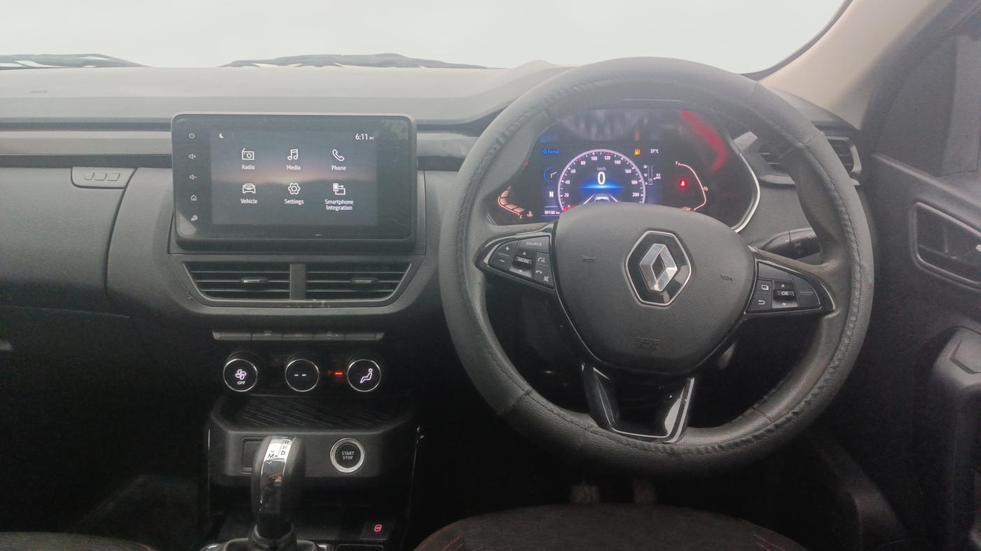 2022 Renault Kiger RXZ AMT, Petrol, Automatic, 89,107 km, Steering Wheel Close Up