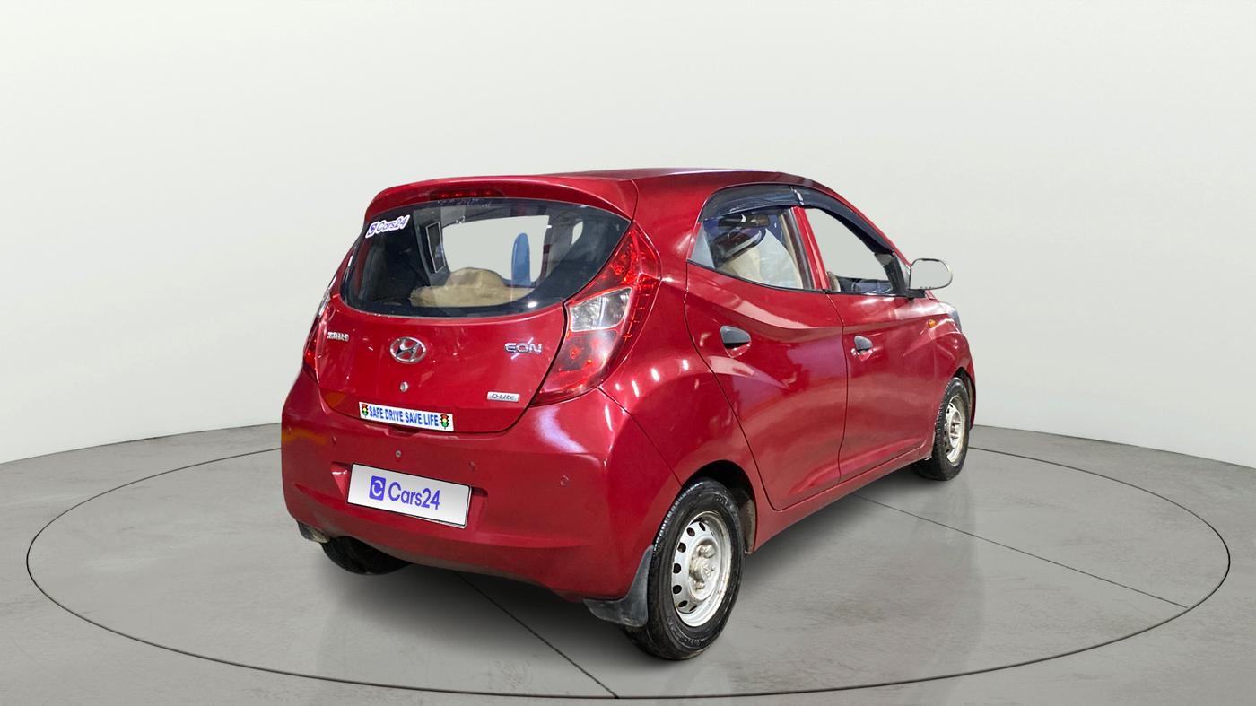 2016 Hyundai Eon D-LITE+, Petrol, Manual, 28,497 km, Right Back Diagonal
