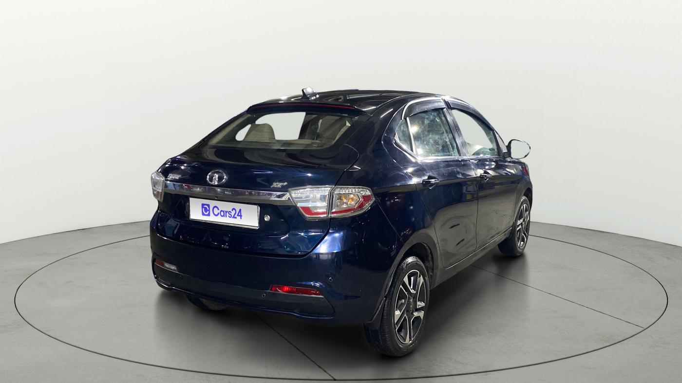2021 Tata TIGOR XZ PLUS CNG, CNG, Manual, 23,669 km, Right Back Diagonal