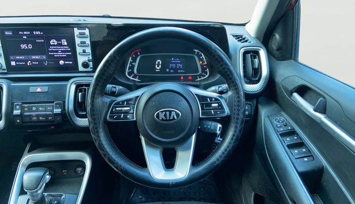 2021 KIA SONET HTK PLUS 1.5 AT, Diesel, Automatic, 94,136 km, Steering Wheel Close Up
