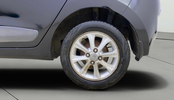 2014 Hyundai Grand i10 ASTA 1.2 KAPPA VTVT, Petrol, Manual, 76,044 km, Left Rear Wheel