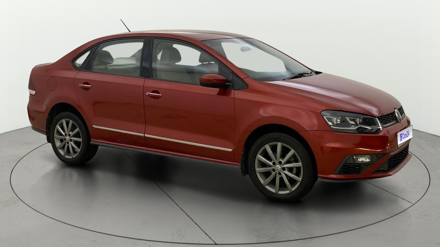 2019 Volkswagen Vento HIGHLINE PLUS 1.5 AT, Diesel, Automatic, 14,719 km, Right Front Diagonal