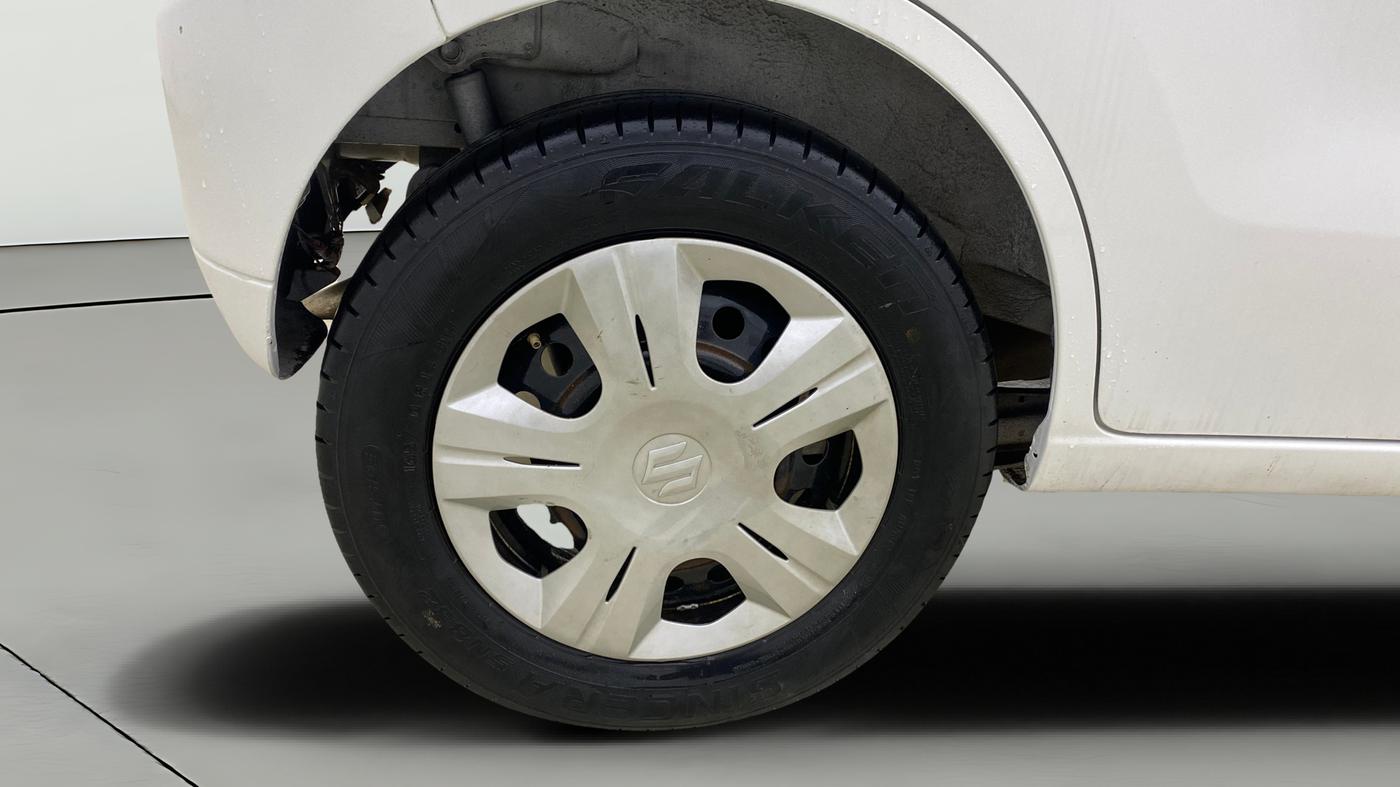 2013 Maruti Wagon R 1.0 VXI, CNG, Manual, 1,18,028 km, Right Rear Wheel