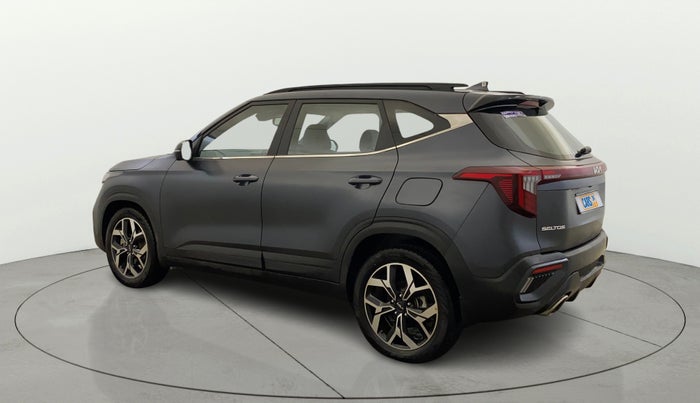 2024 KIA SELTOS  X LINE 1.5 TURBO PETROL DCT, Petrol, Automatic, 11,006 km, Left Back Diagonal