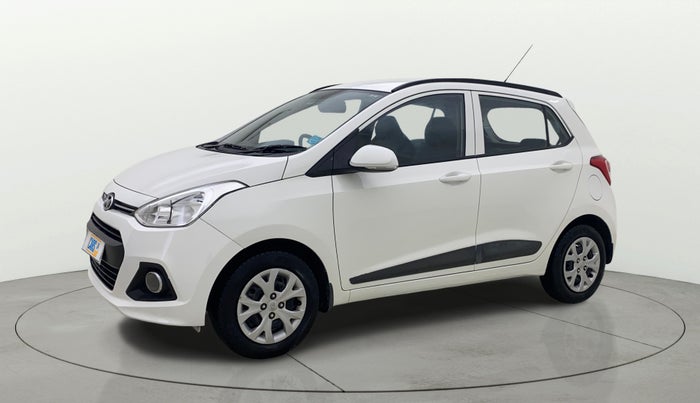 2015 Hyundai Grand i10 SPORTZ 1.2 KAPPA VTVT, Petrol, Manual, 43,941 km, Left Front Diagonal