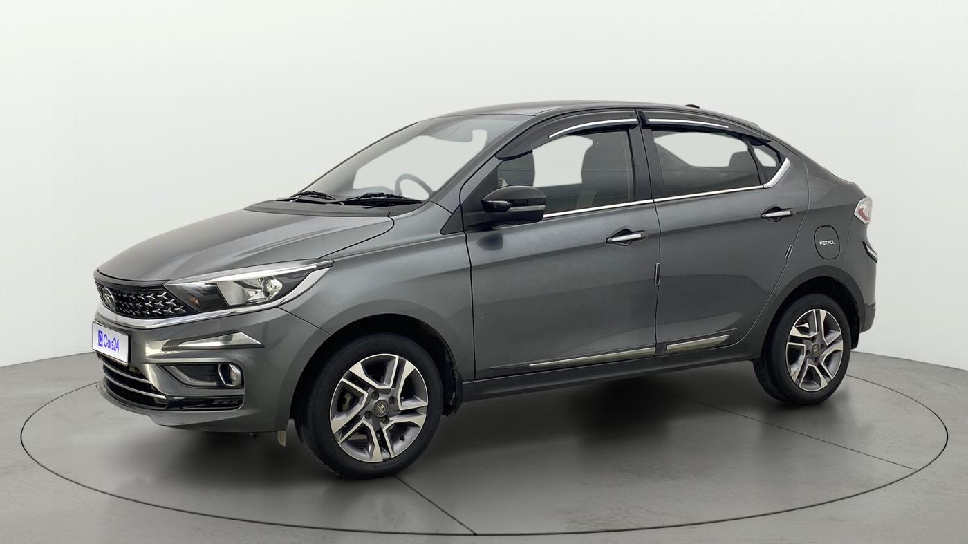 2022 Tata TIGOR XZ PLUS PETROL, Petrol, Manual, 43,484 km, Left Front Diagonal