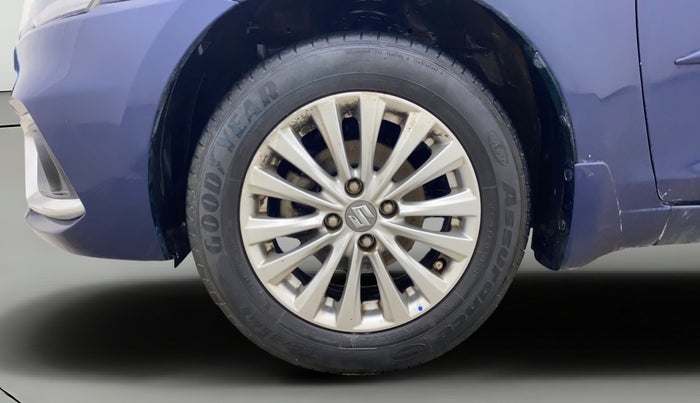 2022 Maruti Ciaz ZETA 1.5 SHVS MT PETROL, Petrol, Manual, 43,844 km, Left Front Wheel